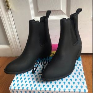 Jeffrey cambell rain boots size 8